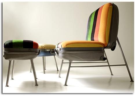 RECICLAR-REUTILIZAR MALETAS. DECORAR CON OBJETOS RECICLADOS
