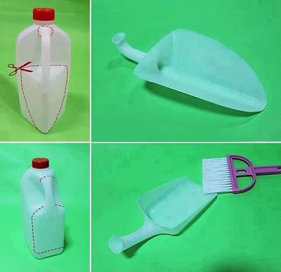 DIY. HAZ UNA PALA CON UNA GARRAFA RECICLADA