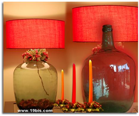 2ª VIDA PARA UNA BOTELLA DE VIDRIO.TRANSFORMACIÓN DE UNA BOTELLA EN UNA “LÁMPARA ACTUAL”