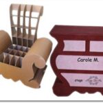 Muebles de cartón. Original ecodiseño francés