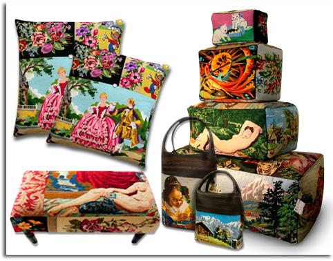 RESCATAR Y RECICLAR TAPICERÍAS DE ÉPOCAS PASADAS (VINTAGE). FRANCIA