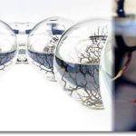 ECOSFERA. ECOSISTEMAS EN EQUILIBRIO CON ANIMALES Y PLANTAS CERRADOS EN UNA ESFERA DE CRISTAL