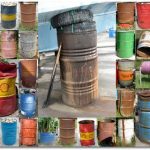 RECICLAR BIDONES DE ACEITE PARA REALIZAR MOBILIARIOS