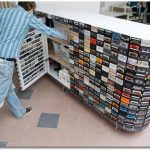 SEGUNDA VIDA PARA LAS CINTAS DE CASSETTE. REALIZAR ARMARIO, JUGUETES…