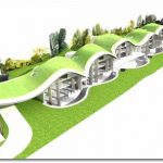 ECO-CASAS CON CUBIERTA VERDE ONDULADA