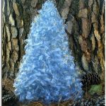 ÁRBOLES DE NAVIDAD REALIZADOS CON BOTELLAS DE PLÁSTICO RECICLADAS