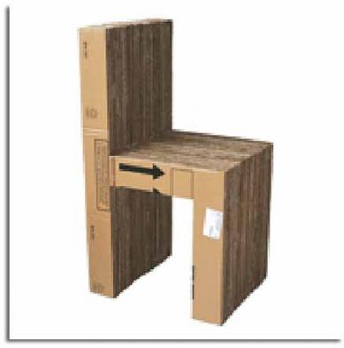 INTERIORES Y MUEBLES DE CARTÓN