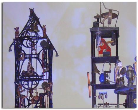 EXPOSICIÓN DE AUTÓMATAS REALIZADOS CON MATERIAL RECICLADO. ARTE Y MECÁNICA