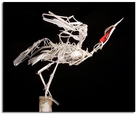 ESCULTURA DE UTENSILIOS DE COCINAS. SEGUNDA VIDA DE LOS OBJETOS COTIDIANOS