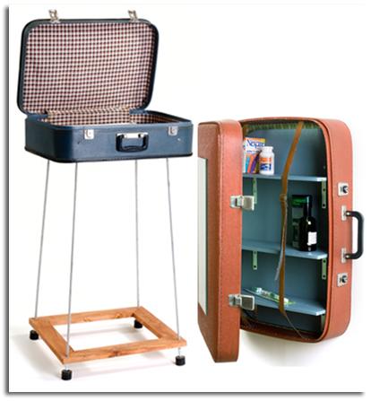 SEGUNDA VIDA PARA LAS MALETAS. DECORAR CON OBJETOS RECICLADOS