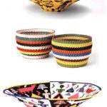 ACCESORIOS PARA EL HOGAR HECHOS CON CABLES DE TELÉFONO EN DESUSO. ARTESANÍAS ZULÚ