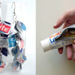 RECICLAR-REUTILIZAR TUBOS DE PASTA DE DIENTE