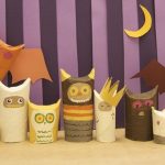 MOSTRUOS DE TUBOS DE PAPEL HIGIÉNICO O COCINA RECICLADOS. IDEAS HALLOWEEN