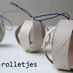 ADORNOS NAVIDEÑOS. Reciclando tubos de papel higiénico