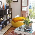 Mesa hecha con radiador reciclado