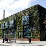 Jardín vertical con especies autóctonas