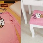 Cómo tapizar asiento de banquetín juvenil con camiseta reciclada