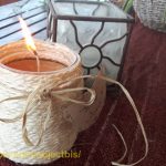 Cómo hacer velas ecológicas con aceite usado en frasco de cristal reciclado